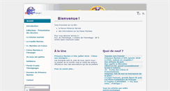 Desktop Screenshot of presence-mariste.fr